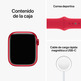 Apple Watch Series 8 GPS 41mm Rojo MNJ23TY/A