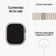 Apple Watch Ultra GPS/Cell 49mm Titanio Alpine Blanco L