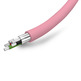 Cable de datos y de carga Tipo C Colección Polo SBS Rosa