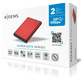 Caja Externa 2.5'' USB 3.1 SATA Aisens Aluminio Negro ASE-2525RED