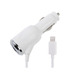 Cargador de coche para iPhone 5 Blanco