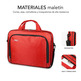 Maletín Subblim Oxford para Portátiles hasta 16" Rojo