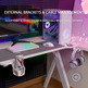 Mesa Gaming Mars Gaming MGD100RGB 100x60x74 cm Blanca