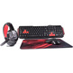 Pack Mars Gaming MRCP1 (Teclado+Ratón+Auriculares+Alfombrilla)