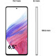 Smartphone Samsung Galaxy A53 8GB/256GB 6.5'' 5G Blanco