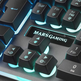 Teclado Gaming Híbrido Mars Gaming MK320ES Switches Red