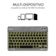 Teclado Smart  BackLit BT Grey Subblim PC/Mac/Android/iOS