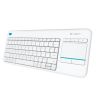 TECLADO LOGITECH WIRELESS K400 BLACK Plus Blanco      